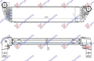 ΨΥΓΕΙΟ INTERCOOLER 2.0-2.2 dCi ΠΕΤΡΕΛΑΙΟ (680x150x64) για RENAULT ESPACE 03-12
