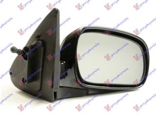 ΚΑΘΡΕΦΤΗΣ ΜΗΧΑΝΙΚΟΣ ΜΕ ΝΤΙΖΕΣ ΒΑΦΟΜΕΝΟΣ (CONVEX GLASS) για DAEWOO NEXIA H/B 95-