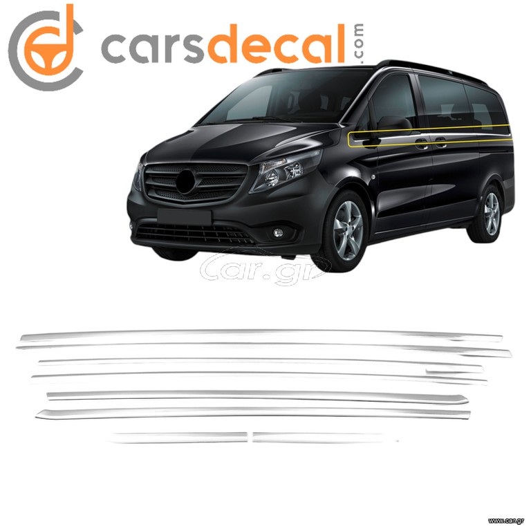 Mercedes Vito W447 Long Γλύφτρες Παραθύρων