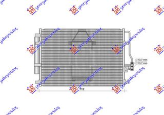 ΨΥΓΕΙΟ A/C 2.0-2.2-3.0 CDI ΠΕΤΡΕΛΑΙΟ ΑΥΤΟΜΑΤΟ (715x445x16) για MERCEDES SPRINTER (W907) 18-