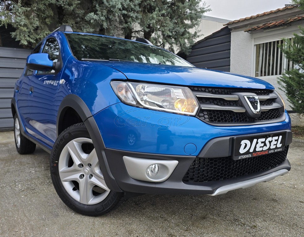 Dacia Sandero '16 STEPWAY*1,5 DIESEL*ΟΘΟΝΗ*NAVI*EURO6*ΔΕΣ VIDEO