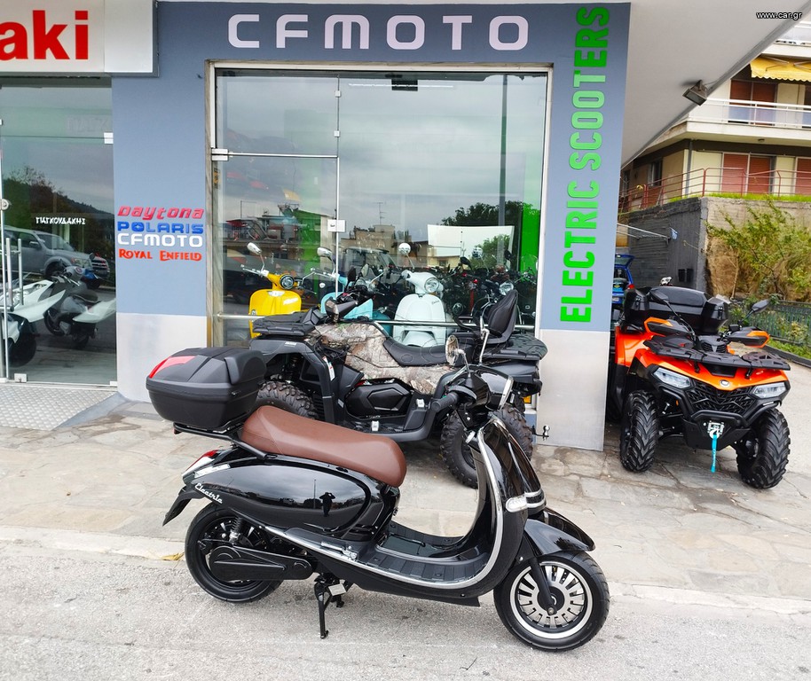 ΣΧΑΡΑ SWAN 4000 & 4500 Watt ELECTRIC SCOOTER Μαύρη Μεταλλική Δωρεάν Μεταφορά!!!