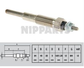 ΠΡΟΘΕΡΜΑΝΣΗ MAZDA E2200 ΚΙΝΗΤΗΡΑΣ R2/RF RFG1-18-601 NIPPARTS J5713005 11v