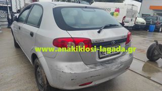 CHEVROLET LACETTI 1.4 ΜΕ ΤΥΠΟ(F14D3) ΓΙΑ ΑΝΤΑΛΛΑΚΤΙΚΑ www.anakiklosi-lagada.gr