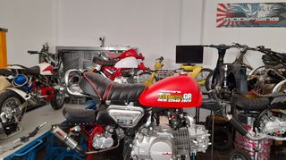 sela  gia honda z50j Z50R monkey Gorilla lifan bobo skyteam Jincheng Jintong JC50 MODIFYING GARAGE "since1993" TAKEGAWAGR - 4miniracingparts,gr