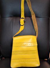 Τσάντα Ώμου Γνήσιο Δέρμα Χειροποίητη