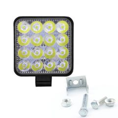 LED αδιάβροχος τετράγωνος προβολέας 48W 12-24V 4100LM 6500K IP67 Τεμάχια 10-thumb-2