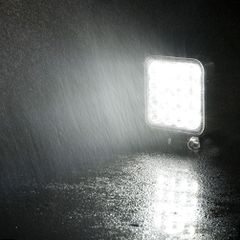 LED αδιάβροχος τετράγωνος προβολέας 48W 12-24V 4100LM 6500K IP67 Τεμάχια 10-thumb-5