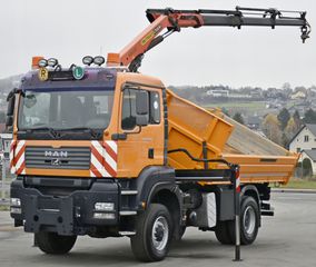 Ανατροπή + Γερανός MAN 2008 TGA 18.360 * PK 10501 + ραδιόφωνο *4x4-thumb-2
