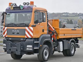 Ανατροπή + Γερανός MAN 2008 TGA 18.360 * PK 10501 + ραδιόφωνο *4x4-thumb-4