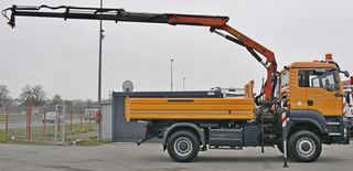 Ανατροπή + Γερανός MAN 2008 TGA 18.360 * PK 10501 + ραδιόφωνο *4x4-thumb-5