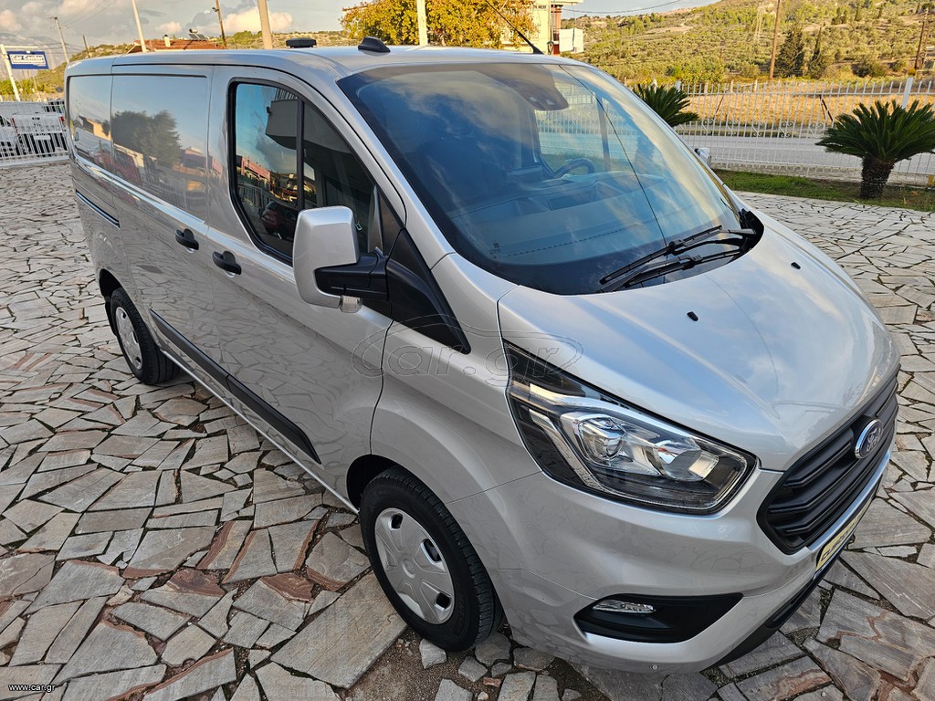 Ford Transit Custom '20 131ps navi kamera εργαλειοθηκες foul extra euro6d