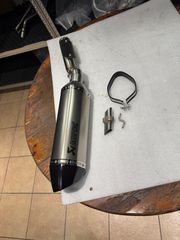 CF MOTO 800 MT TOURING & SPORT EXHAUSTS  Το τελικο ειναι ρεπλικα σε ΑΛΦΑ ΠΙΟΤΗΤΑ μεσα στο σετ ειναι και ο σιγαστήρας., O σωλήνας (link pipe) ειναι απο ανοξειδωτο ατσαλι 304.!