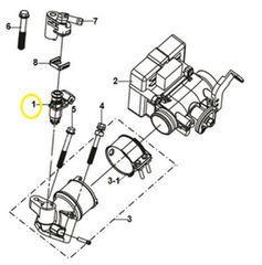 Μπέκ Ψεκασμού Sym Magic Sr.125i 2016-2016 06414-HKK-000