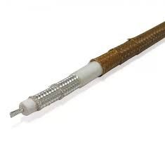 RG-115 /U RF COAXIAL CABLE HIGH TEMPERATURE 200c DC-12.4GHZ 50 OHM.