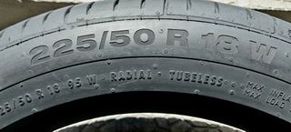 Continental PremiumContact 6 SSR, Run Flat, 225/50/18, DOT 2022, 4 τεμάχια-thumb-4