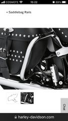 ΚΑΓΚΕΛΑ HARLEY - Saddlebag Guard Rail Crash Bar