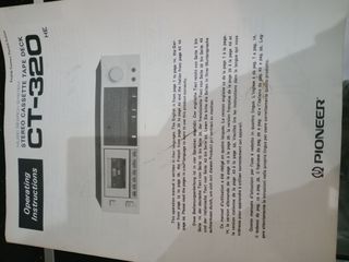 PIONEER CT-320 STEREO CASSETTE DECK-thumb-9