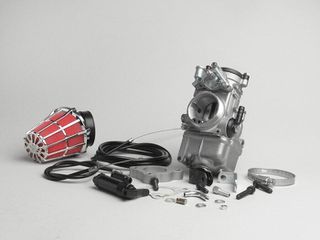Καρμπυρατέρ Dellorto PHF 34 Malossi Αγωνιστικό Για Piaggio/Gilera/Vespa/Aprilia/Derbi 125-180-200cc 2000-2015 Τετράχρονα Μοντέλα Καινούργιο Γνήσιο