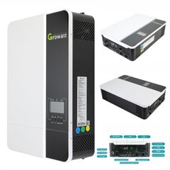 INVERTER GROWATT SPF5000 ES ΥΒΡΙΔΙΚΟ 5KW ΙΔΑΝΙΚΟ ΓΙΑ ΑΥΤΟΝΟΜΑ ΣΥΣΤΗΜΑΤΑ