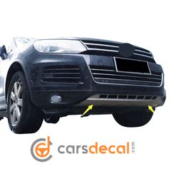 Volkswagen Touareg 7P Diffuser Διακοσμητικά Skid Plates-thumb-1