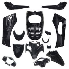 Κουστούμι πλαστικών σετ 14 ΤΕΜΑΧΙΑ Honda SH 300i ’07-’10 μαύρο