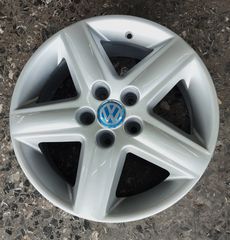 4 ΖΑΝΤΕΣ ΑΛΟΥΜΙΝΙΟΥ 16" ΜΕ ΚΑΡΕ 5Χ112 ΓΙΑ VW, SKODA, SEAT. ΚΛΠ ΣΕ ΠΟΛΥ ΚΑΛΗ ΚΑΤΑΣΤΑΣΗ!!!-thumb-1