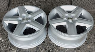 4 ΖΑΝΤΕΣ ΑΛΟΥΜΙΝΙΟΥ 16" ΜΕ ΚΑΡΕ 5Χ112 ΓΙΑ VW, SKODA, SEAT. ΚΛΠ ΣΕ ΠΟΛΥ ΚΑΛΗ ΚΑΤΑΣΤΑΣΗ!!!-thumb-2