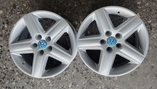 4 ΖΑΝΤΕΣ ΑΛΟΥΜΙΝΙΟΥ 16" ΜΕ ΚΑΡΕ 5Χ112 ΓΙΑ VW, SKODA, SEAT. ΚΛΠ ΣΕ ΠΟΛΥ ΚΑΛΗ ΚΑΤΑΣΤΑΣΗ!!!-thumb-5