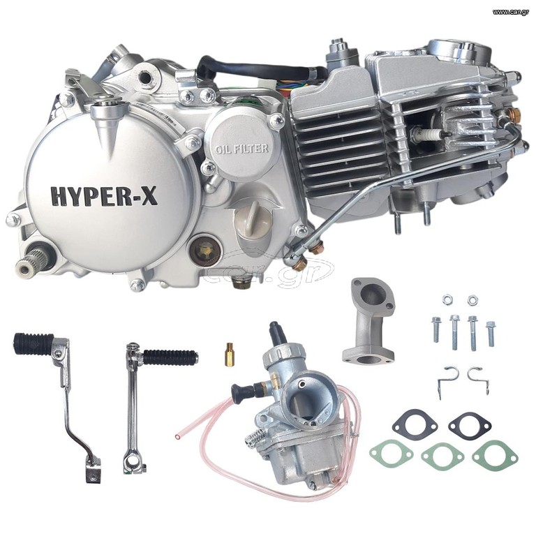 ΚΙΝΗΤΗΡΑΣ RACING HYPER-X 150CC ΜΕ KSR ΚΕΦΑΛΗ