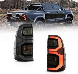 ΦΑΝΑΡΙΑ ΠΙΣΩ Toyota Hilux SR5 8th Gens LED Tail Lights With Dynamic Welcome Lighting 15-22