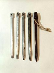 5 Πάσσαλοι για αντίσκηνο B' Παγκοσμίου πολέμου της Wehrmacht.