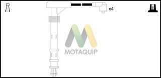 Σετ καλωδίων υψηλής τάσης MOTAQUIP LDRL395
