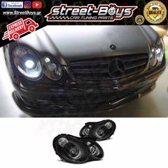 ΜΠΡΟΣΤΑ ΦΑΝΑΡΙΑ ΜΑΥΡΑ MERCEDES BENZ CLK W209 (2003-2010) | Street Boys - Car Tuning Shop |