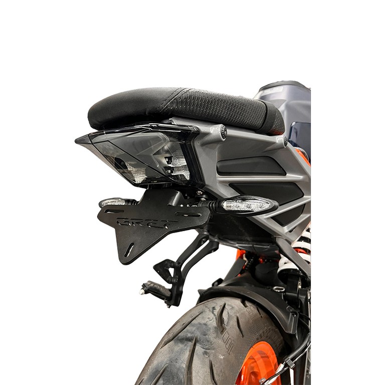 GREF Innovation Foldable License Plate Compatible with/Replacement for KTM DUKE
