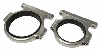 Fuelab Plate Mount Fuel Pump Billet Bracket Set (2) Brackets for Each Pump
