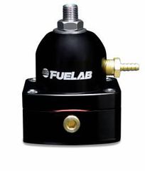 Fuelab Universal CARB Adjustable Fuel Pressure Regulator In-Line 4-12 psi (1) -6AN Inlet (1) -6AN Return