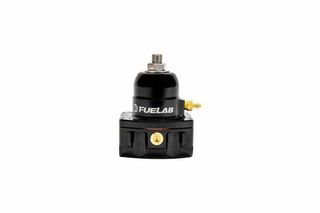 Fuelab Universal Ultralight EFI Electronic Fuel Injection Adjustable Fuel Pressure Regulator 25-90 psi 2 -8AN Inlets 1 -6AN Return