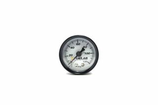 Fuelab 1.5 Inch Fuel Pressure Gauge EFI Range 0-120psi