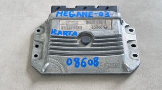 ΕΓΚΕΦΑΛΟΣ ΣΕΤ ΜΕ ΚΑΡΤΑ 8200387138 RENAULT MEGANE II 02-08 8200321263 8200309689 8200411354 SIEMENS 336