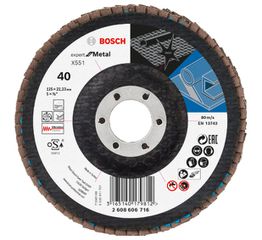 ΤΡΟΧΟΣ ΛΕΙΑΝΣΗΣ Φ125/040 (ΒΕΝΤΑΛΙΑ) EXPERT FOR METAL BOSCH 2608606716