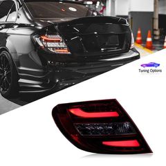 Mercedes C CLASS W204 MATRIX LED ***Smoked Black*** ΠΙΣΩ ΦΩΤΑ