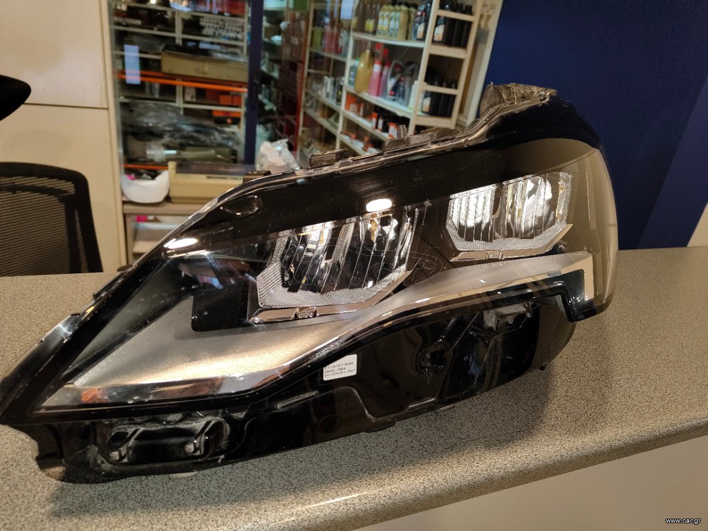 ΓΝΗΣΙΟΣ ΦΑΝΟΣ ΕΜΠΡΟΣ ΑΡΙΣΤΕΡΟΣ " FULL ECO LED " PEUGEOT 3008 P84E 2020 >