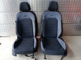 ΣΑΛΟΝΙ ΚΟΜΠΛΕ GOLF 7 R-LINE  /13-19 ALCANTARA ΜΑΥΡΟ-ΓΚΡΙ.  ΑΡΙΣΤΗ ΚΑΤΑΣΤΑΣΗ !! ΑΠΟΣΤΟΛΗ ΣΕ ΟΛΗ ΤΗΝ ΕΛΛΑΔΑ!!!