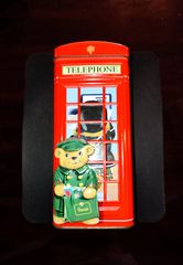 Κουμπαράς Συλλεκτικός Harrods Telephone Kiosk Money Box