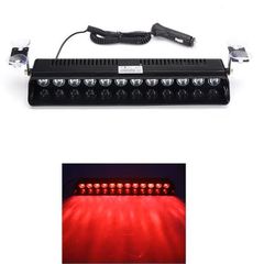 Μπάρα Led STROBO 12V 12W Κόκκινο με βεντούζες Κωδικός ST554...SoundStreet....