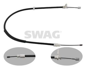 Ντίζα, φρένο ακινητοποίησης SWAG 10 93 4912