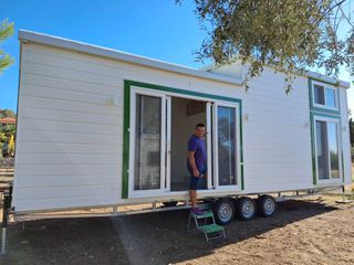 Τροχοβίλα - Προκάτ 2025 Dorian-tinyhouse  9 μέτρα