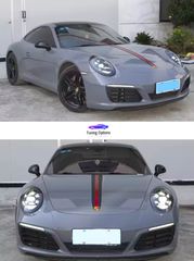 PORSCHE Carrera 997 MATRIX LED ΜΠΡΟΣΤΑ ΦΩΤΑ 992 DESIGN