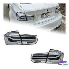 BMW ΣΕΙΡΑ 3 F30 F35 F80 Laser LED ΠΙΣΩ ΦΩΤΑ ***Total Black Edition***